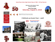 Tablet Screenshot of 1968.spuhs-reunion.org