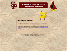 Tablet Screenshot of 1982.spuhs-reunion.org